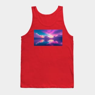 neon seascape Tank Top